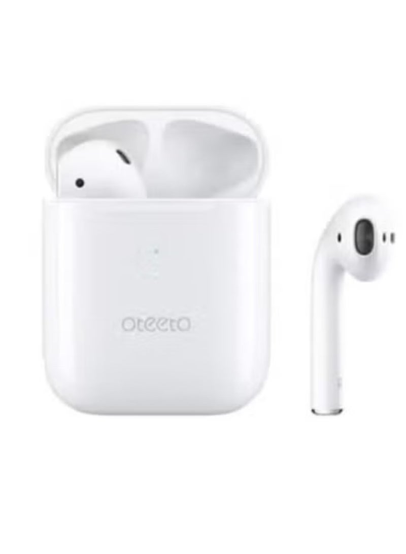Oteeto OT3 True Wireless Bluetooth Earphones – White - Image 3