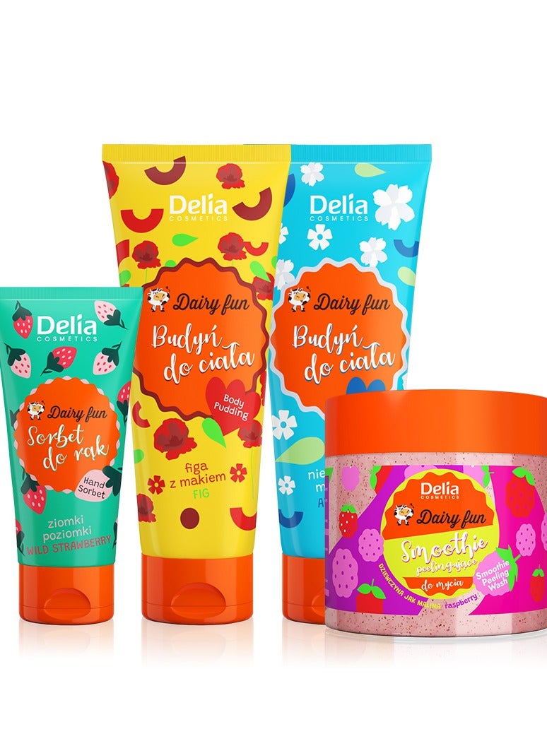 ديليا مجموعة جديدة من ديليا مكونه من اربع قطع