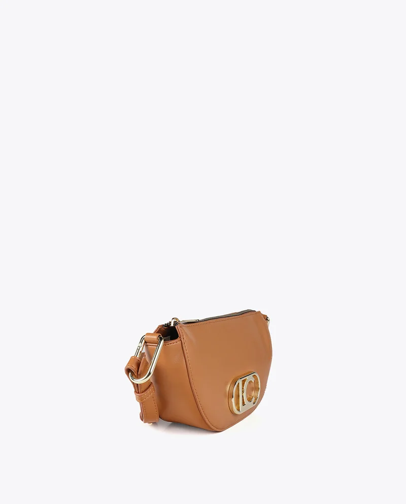 Lola Casademunt Small Crescent Logo Crossbody Bag