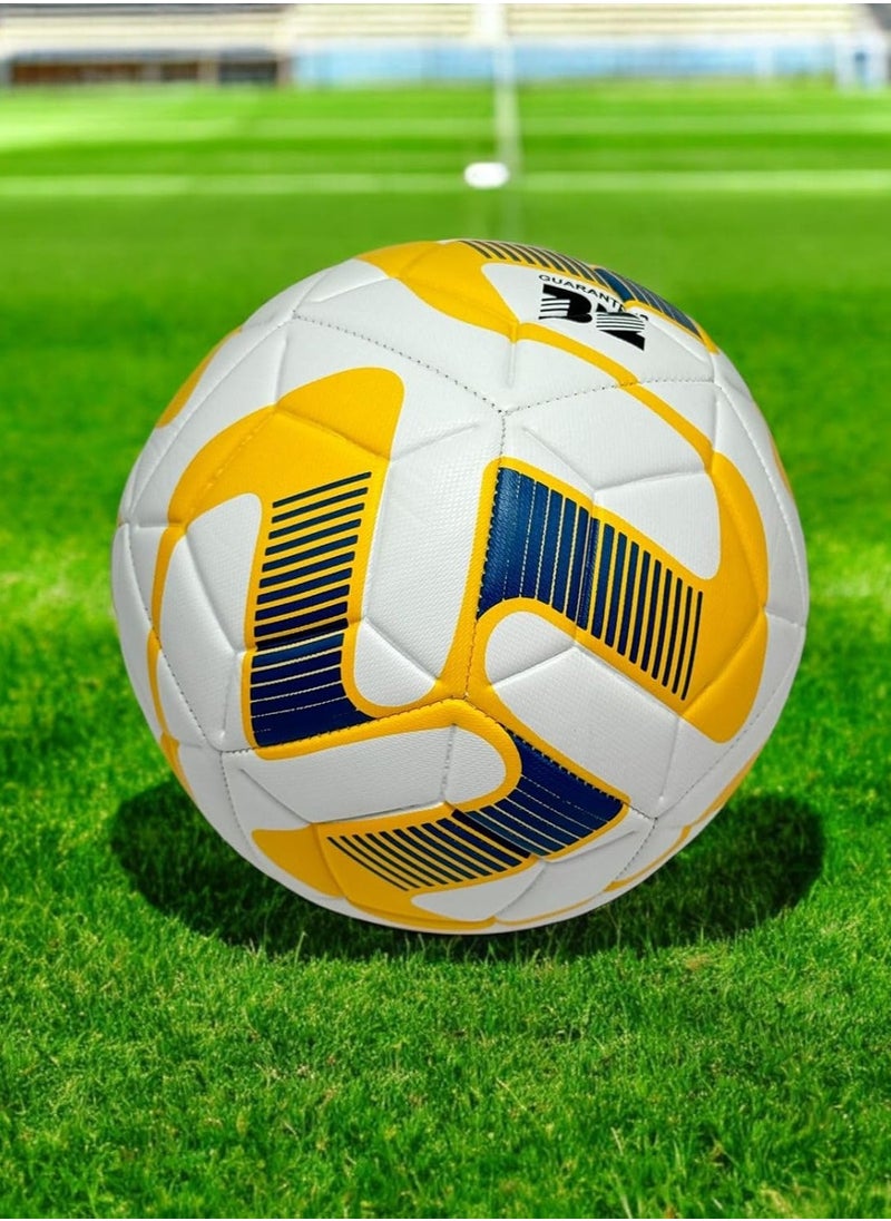 QSHOP - Professional Football Training Soccer Ball Size 5, Indoor Outdoor Soccer Training Ball for Football Players, Youth Football Fans and Training Competitions, Universal Ball - Image 1