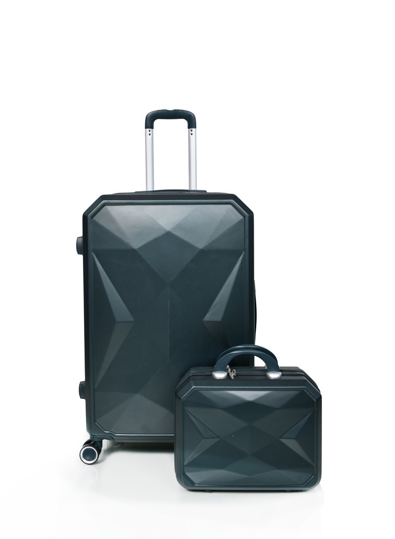 مورانو طقم شنط سفر مورانو من ثلاث قطع أخضر - Image 4