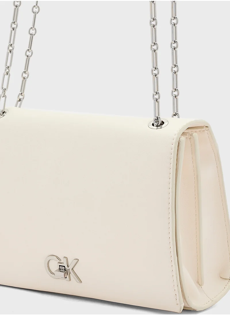 CALVIN KLEIN Logo Chain Crossbody