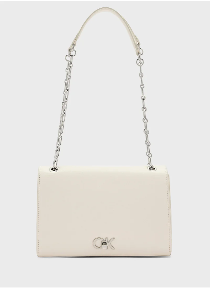 كالفن كلاين Logo Chain Crossbody