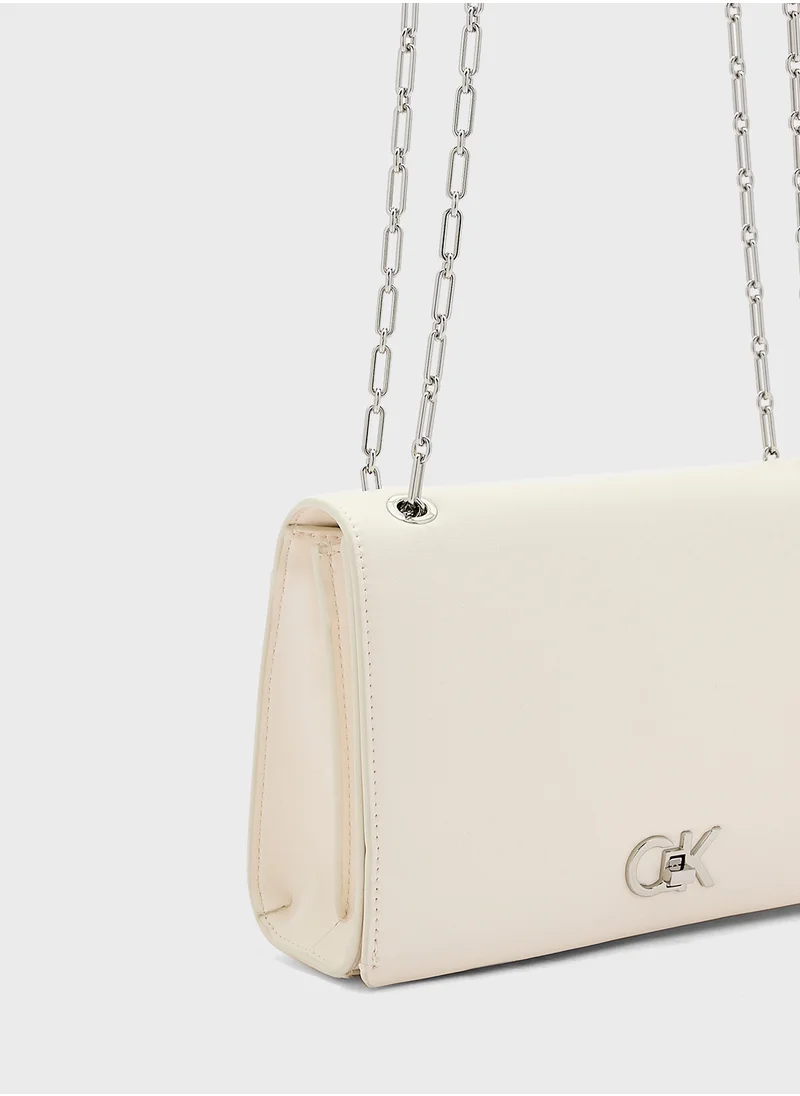 CALVIN KLEIN Logo Chain Crossbody