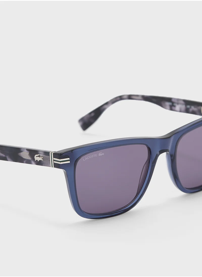 LACOSTE Modified Rectangle Sunglasses L6045S