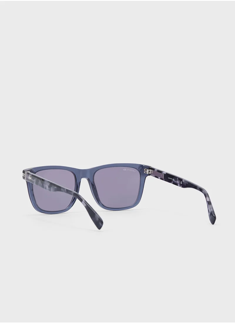LACOSTE Modified Rectangle Sunglasses L6045S