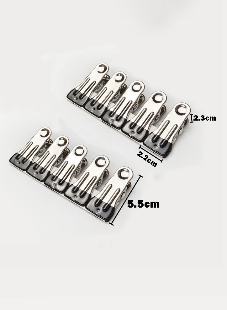 16 Pcs Metal Clips,For Hanging Laundry , Clips For Hangers, And Multi-Purpose Clips For Clothes, Socks, Towels, Snacks, And Photos - Image 4