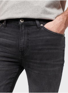 Superdry بنطال جينز ضيق قابل للغسل بالشطف  - Image 3