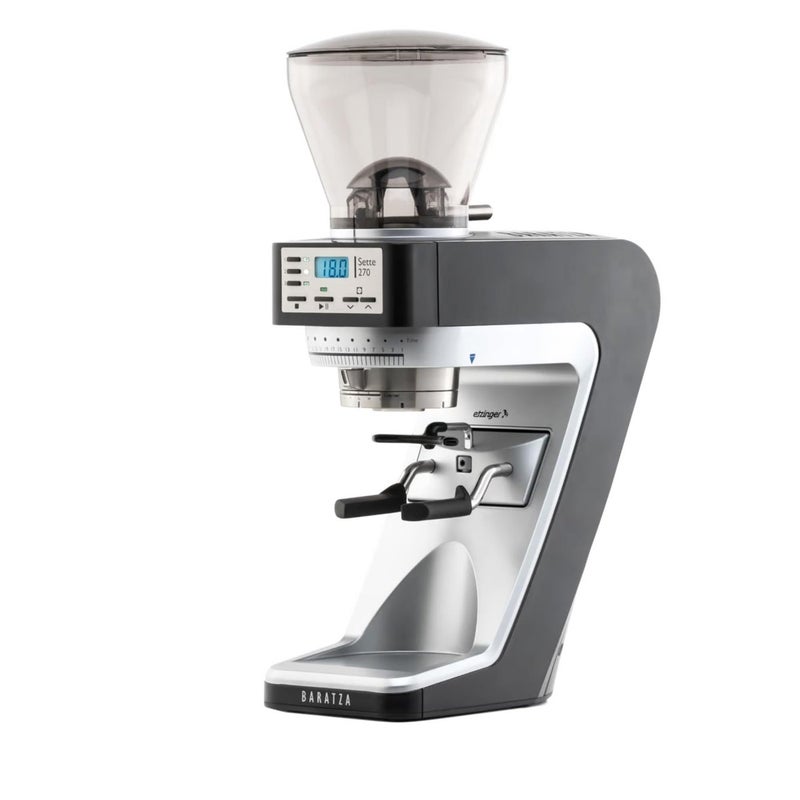 BARATZA Sette 270 230V Electric Coffee Bean Grinder, Hands-Free Dosing Burr, Black - Image 2