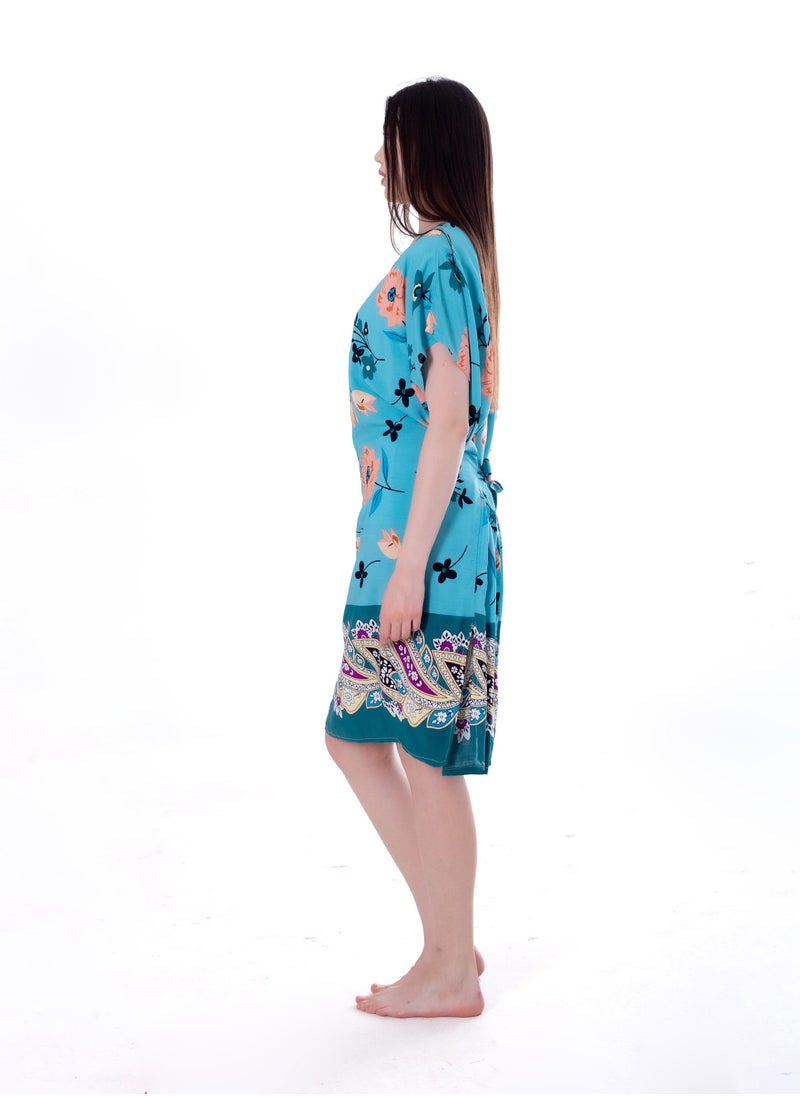 BEBO Women's short abaya with short sleeves  - Image 2