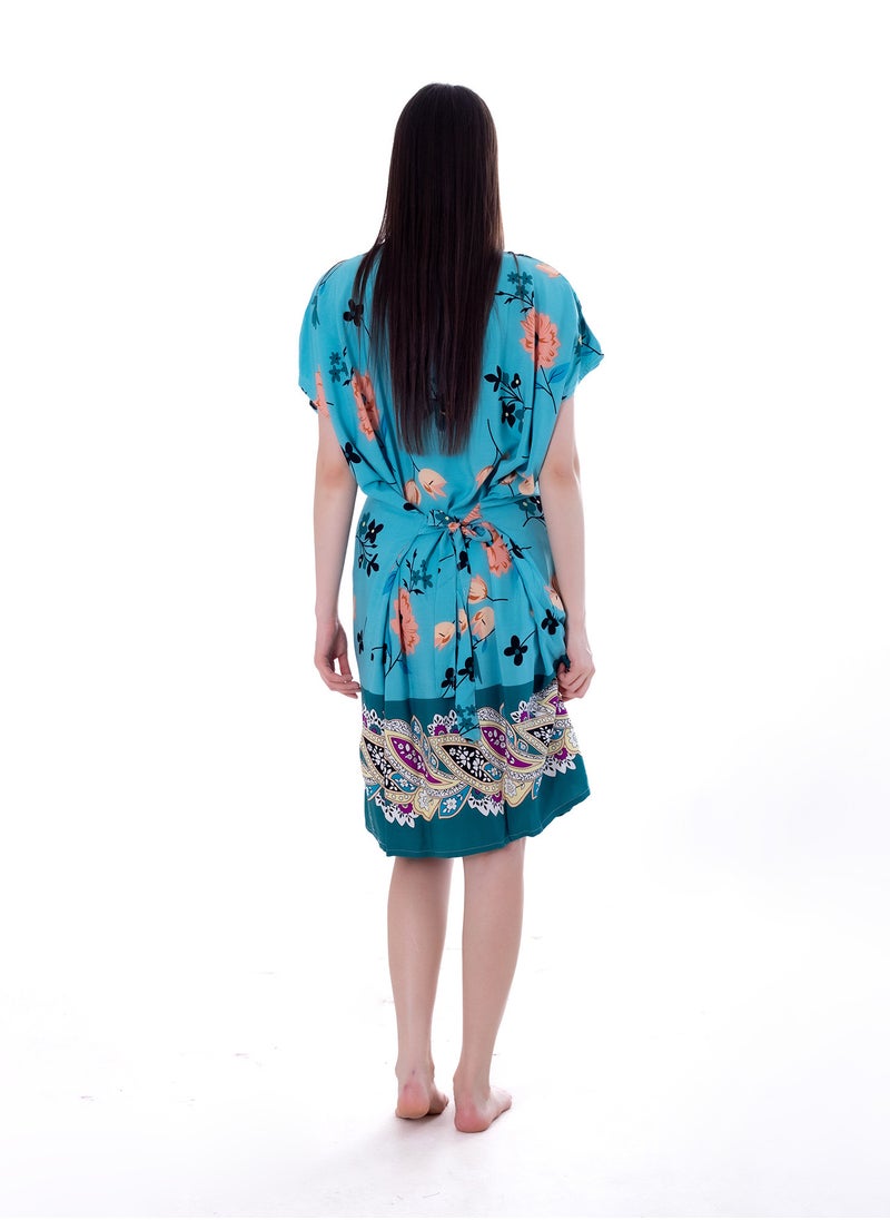 BEBO Women's short abaya with short sleeves  - Image 3