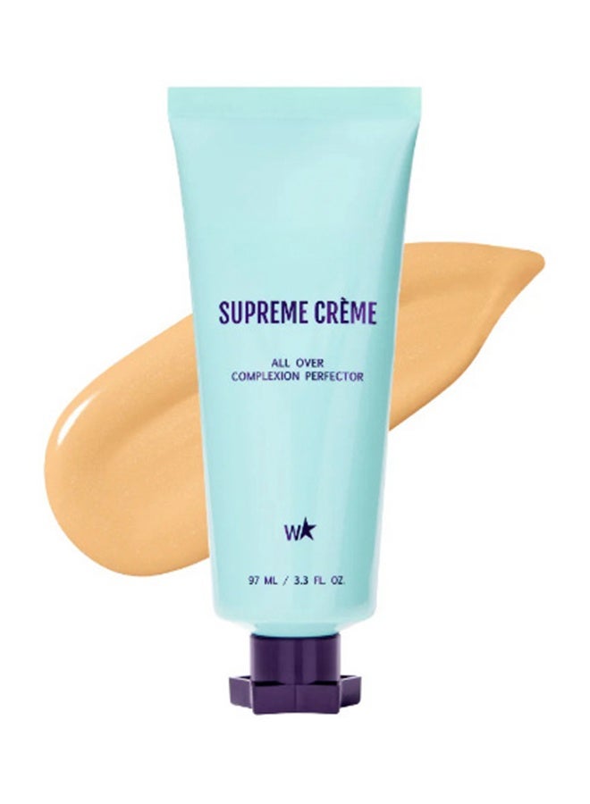 W Supreme Creme All - Over Complexion Perfector – Long-Lasting CC Cream Foundation - Waterproof & Transfer-Resistant Skin Tint - 97ml (Light) - Image 1
