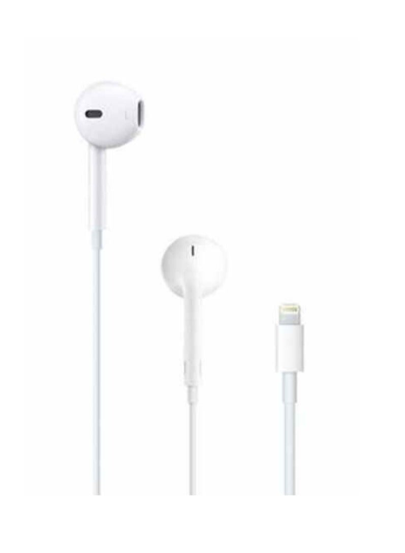 ELTRAZONE Ear Pods With Lightning Connector White  - Image 2