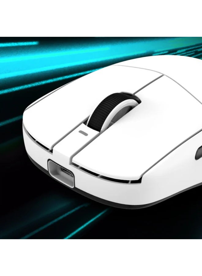 في اكس اي ماوس بلوتوث لاسلكي Vxe R1 خفيف الوزن نطاق العمل المستمر40 ساعة  60 مليون نقرة سرعة ذكية تأخير منخفض مناسب للالعاب قابل لإعادة الشحن Paw3395 اللون ابيض - Image 5