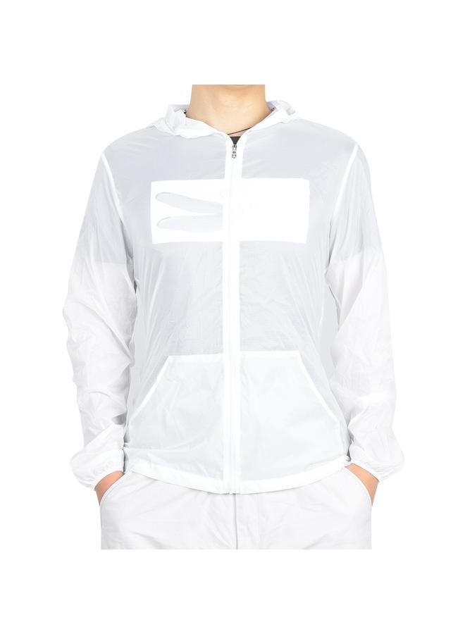 إسكدنيا Air Conditioning Clothes Fan Cooling Jacket Outdoor High Temperature Protection(white L) - Image 3
