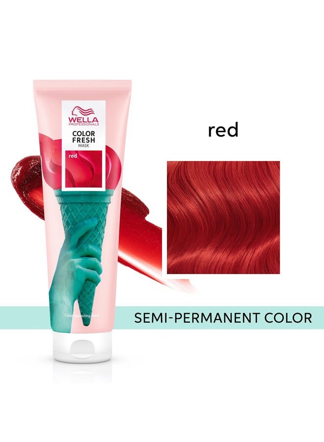 Wella Professionals Wella Color Fresh Mask Red, 5 oz. - Image 2