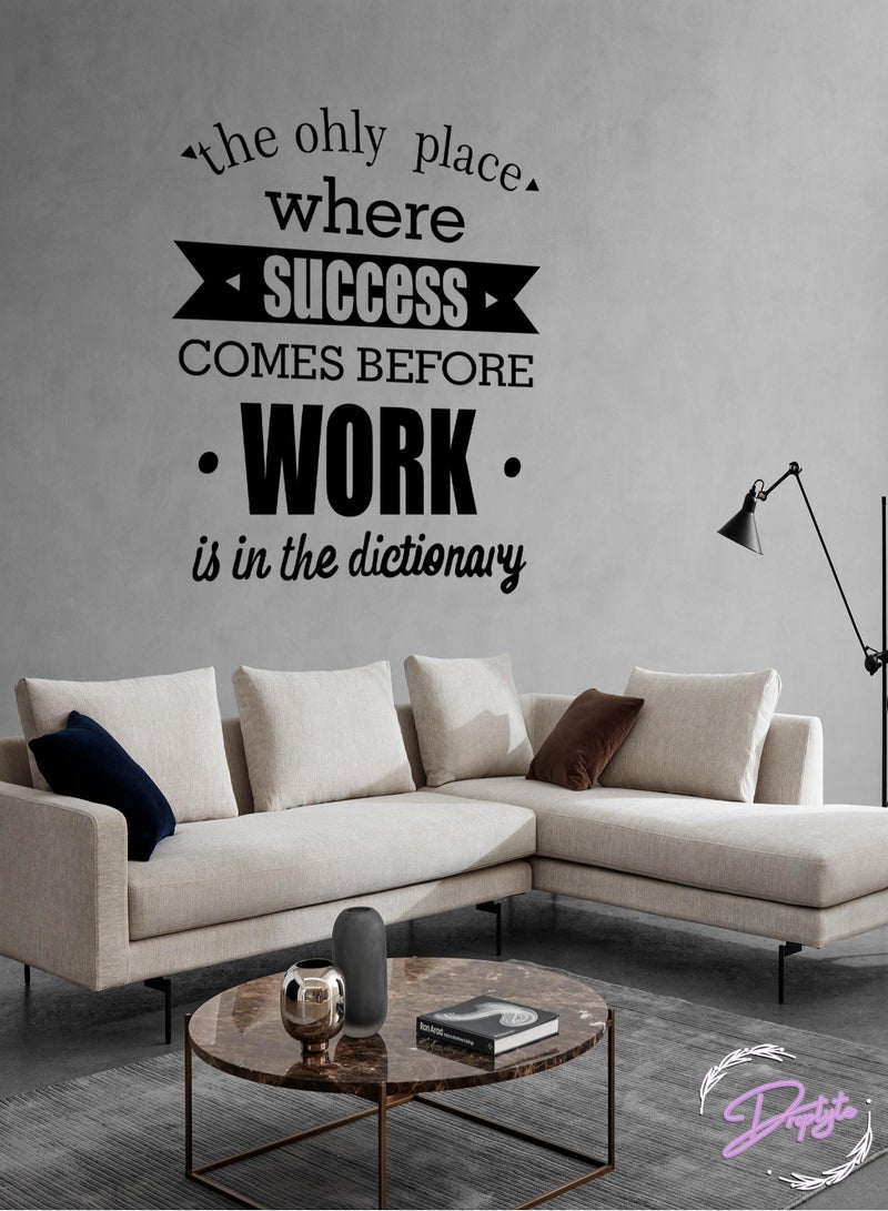 Droplyte Diy Art Motivational Wall Stickers For Office, Living Room, Bedroom Home Decoration - Image 3