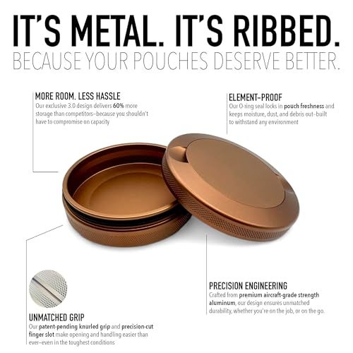 Syn Tin 3.0 | Metal Can | Metal Container | Pouch Container | Small Storage Tin (Copper) - Image 2
