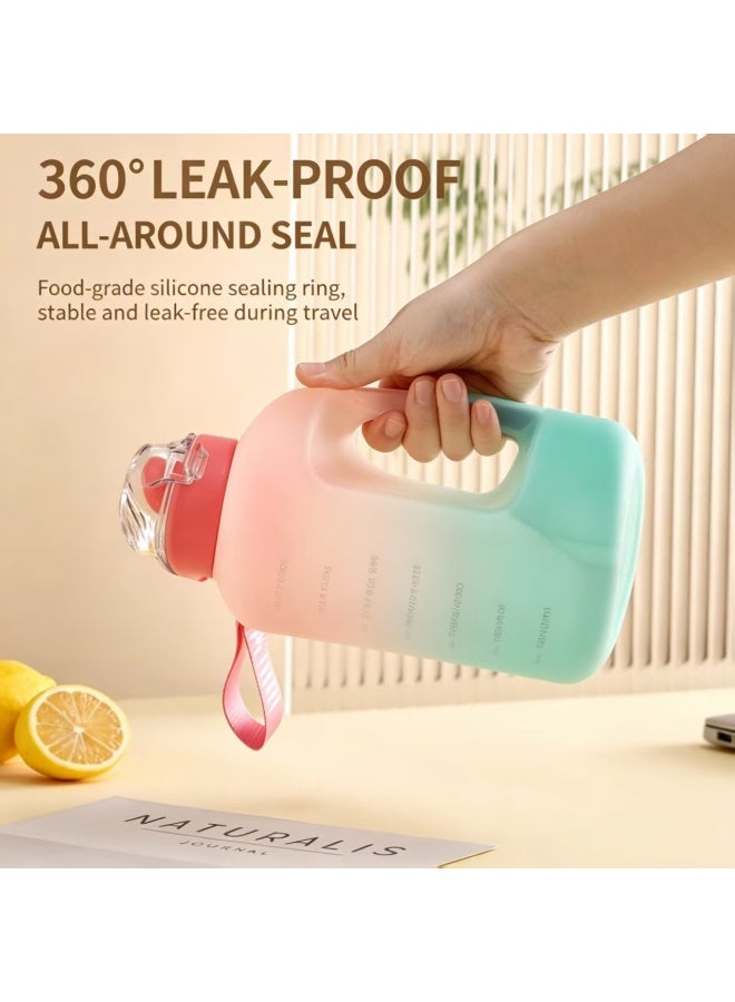 1.7L Gradient Matte Large Capacity Sports Water Jug with Dual Drinking Mouth & Leakproof Design - Image 5