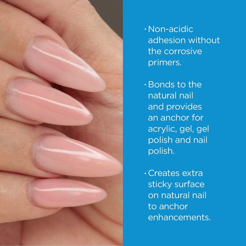 Young Nails Protein Bond - Non-Acidic Nail Primer, Enhanced Adhesion for Gel Polish & Acrylic, Nail Dehydrator, PH Bonder for Gel Nails, 0.25 oz - Image 5