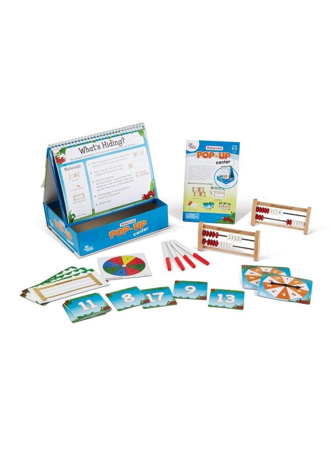 hand2mind hand2mind Rekenrek Pop-Up Learning Activity Center, Math Games for Kids, Abacus for Kids Math, Math Manipulatives, Montessori Materials for Preschool, Kindergarten Homeschool Supplies - Image 1