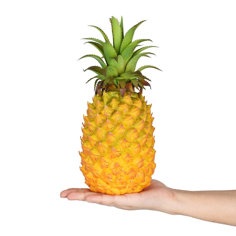 Lvydec Lvydec Artificial Pineapple  Realistic Artificial Fruit Fake Pineapple for Home Cabinet Table Party Decoration (10.2"")  - Image 5