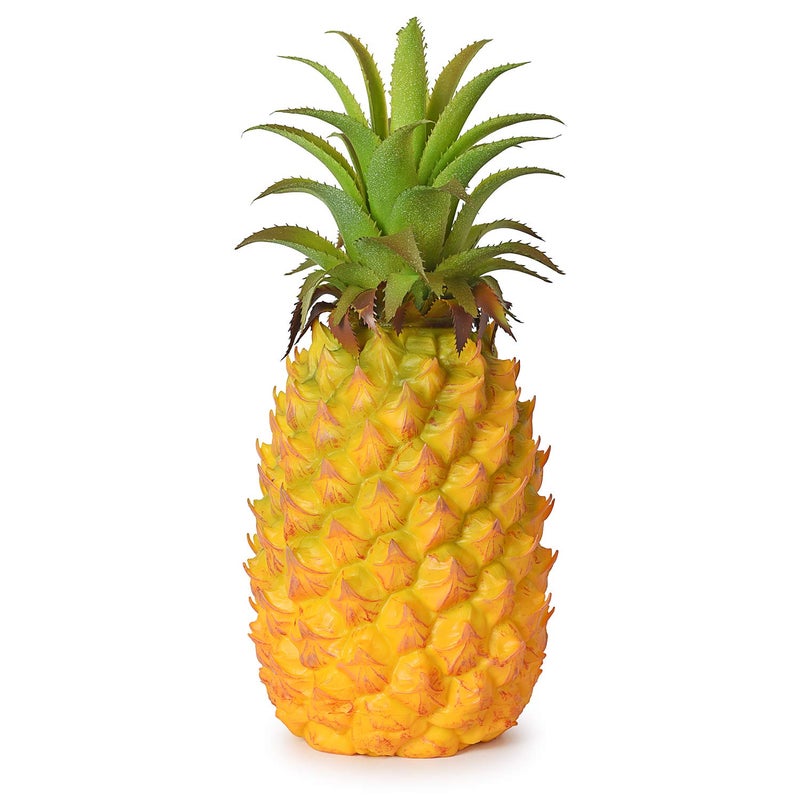 Lvydec Lvydec Artificial Pineapple  Realistic Artificial Fruit Fake Pineapple for Home Cabinet Table Party Decoration (10.2"")  - Image 1