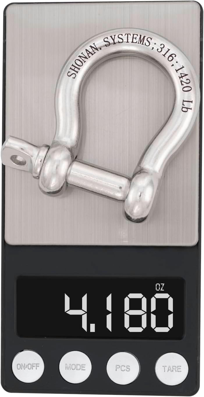 Shonan.Systems Shonan 3/8" Bow Shackles - Marine Grade Heavy Duty D-Ring Shackle, 2-Piece Stainless Steel Anchor Shackle - Image 2