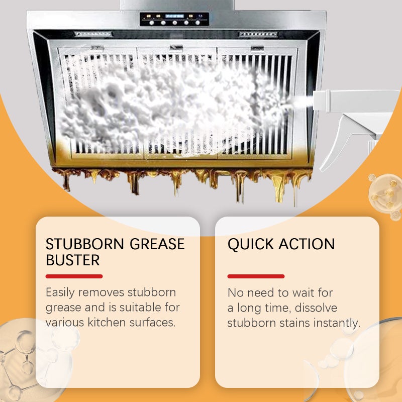 Jakehoe Oil Stain Cleaner Mild Cleaner For Kitchen Range Hoods, Stoves, And Sink Oil Stains And Dirt - Image 3