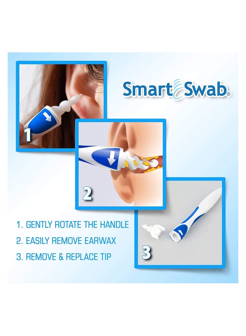 طقم أدوات من السيليكون 16 قطعة منظف الأذن لولبية ناعمة للعناية بالأذنين أدوات صحية منظف لإزالة شمع الأذن - Image 3