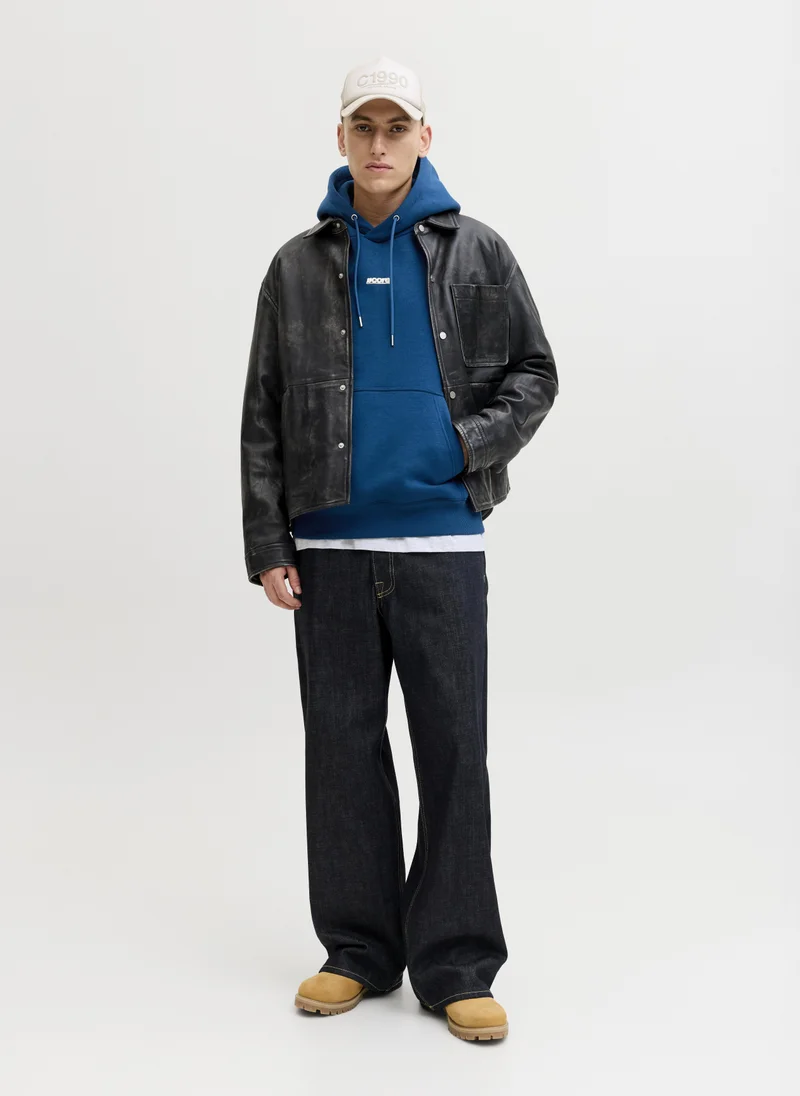JACK & JONES  Graphic Pullover Hoodie for Men | Best Price UAE