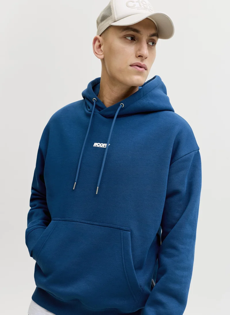 JACK & JONES  Graphic Pullover Hoodie for Men | Best Price UAE