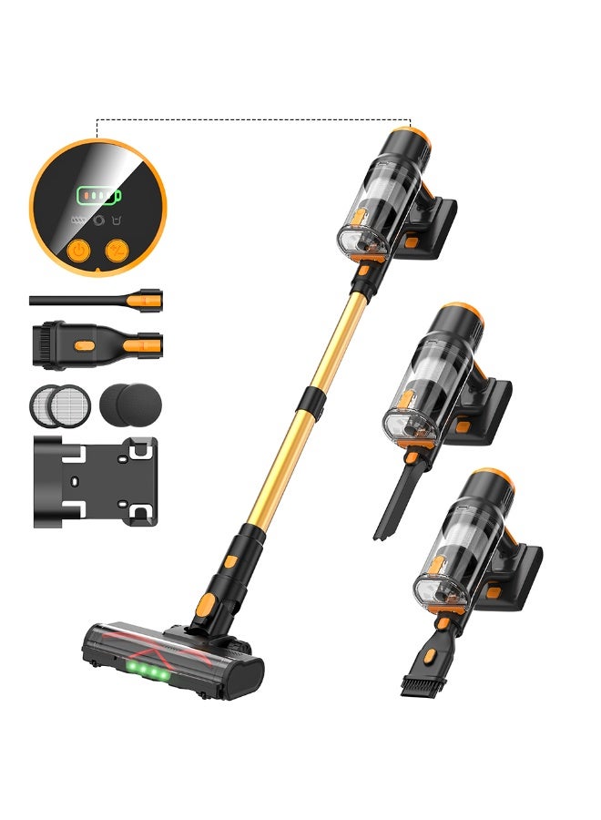 Blossom Cordless Stick Vacuum 550W/50Kpa,55 Minutes Cordless Vacuum for Carpets,Hard Floors,Pet Hair - Blossom - Image 1