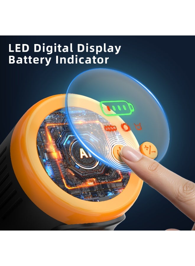 Blossom Cordless Stick Vacuum 550W/50Kpa,55 Minutes Cordless Vacuum for Carpets,Hard Floors,Pet Hair - Blossom - Image 3