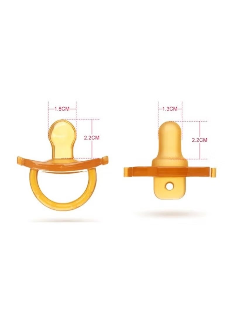 جديد الطفل سيليكون مصاصة الطفل جميع سيليكون سوبر لينة حديثي الولادة ليلا ونهارا نوع الراحة مصاصة النوم حديثي الولادة مصاصة - Image 3