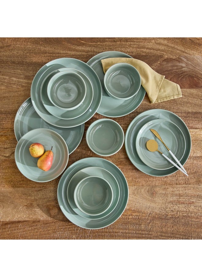 Home Box Gloss 12-Piece Dinner Set 27.5 x 3 x 27.5 cm  - Image 1
