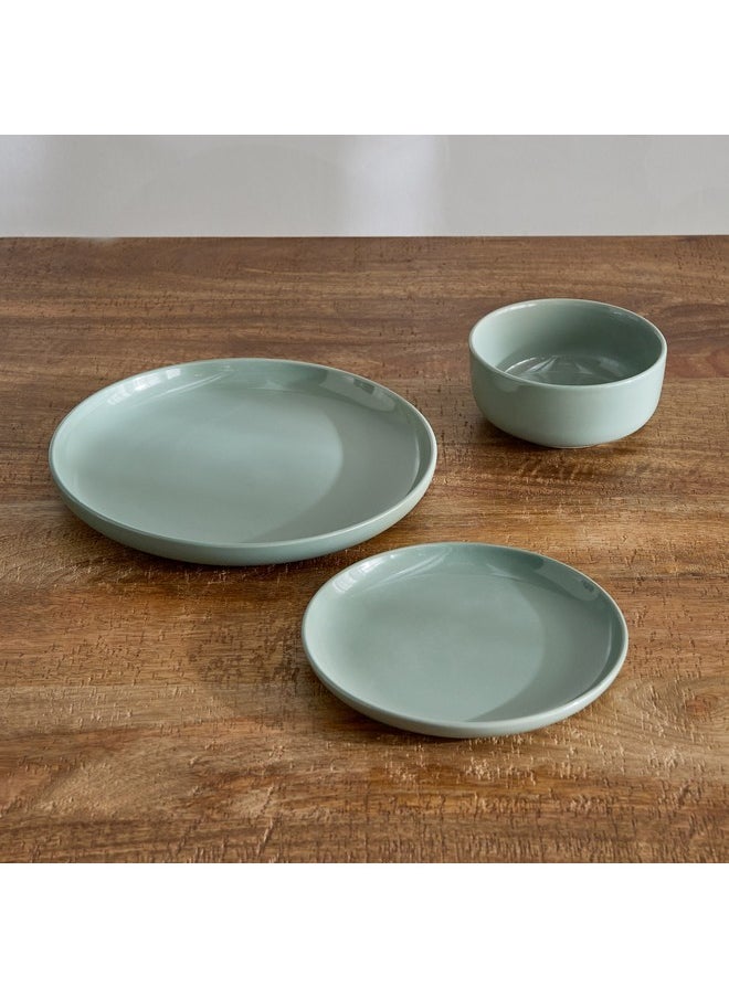 Home Box Gloss 12-Piece Dinner Set 27.5 x 3 x 27.5 cm  - Image 3