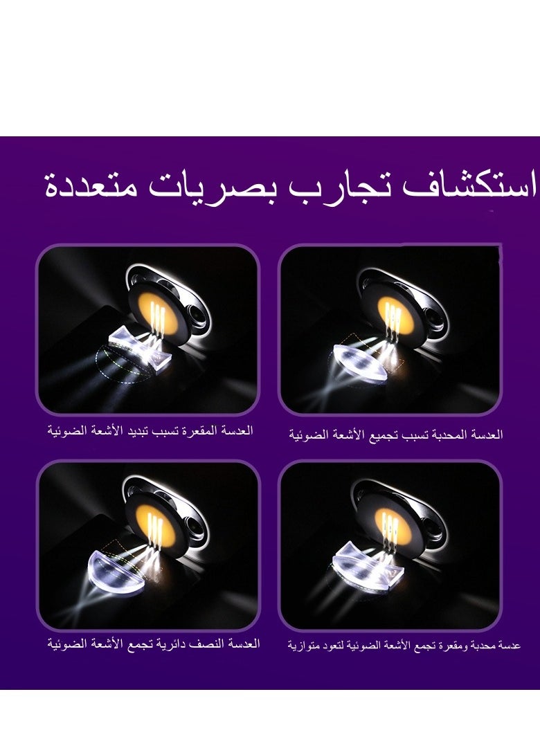 M MIAOYAN - Science can light and shadow magic box stem optical toys, children's science experiments, magical light and shadow world, optical knowledge enlightenment, improve children's thinking ability - Image 1
