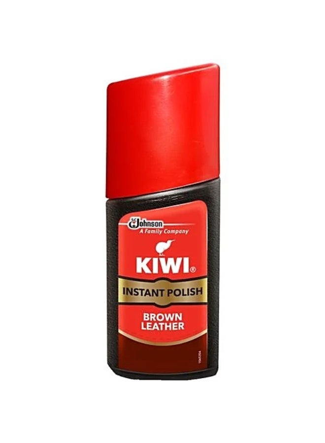 Kiwi Instant Polish - Brown Leather 40ml - Image 1