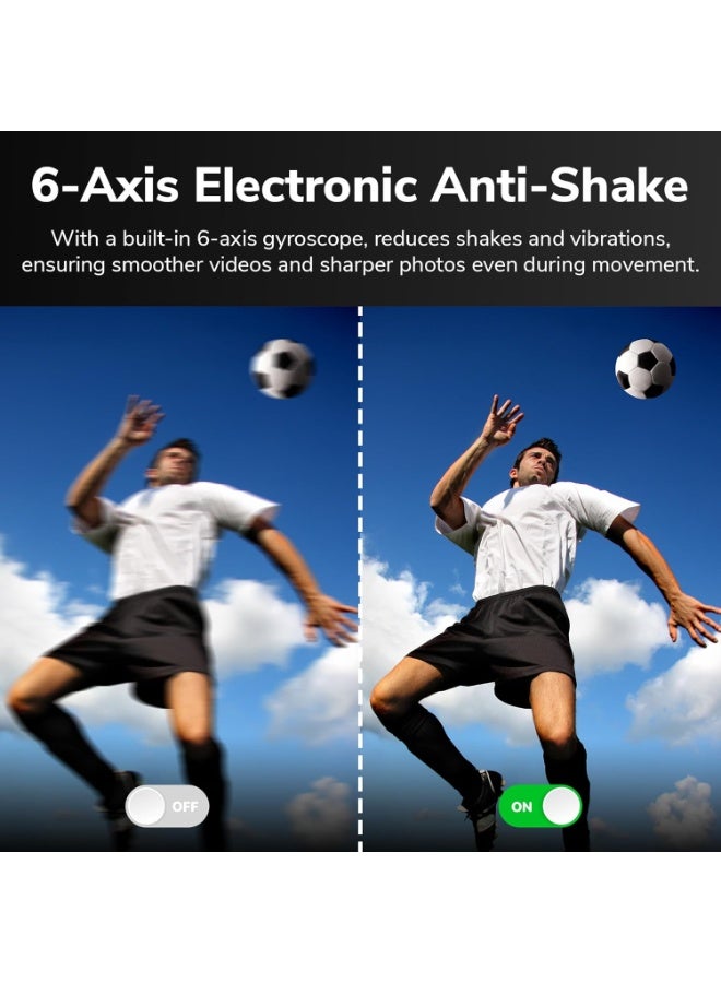 PROMAGE PROMAGE PC300 64MP 5K Ultra HD+ Digital Camera – Dual SONY Sensors, 5x Optical Zoom, 3.2″ Display, External Mic & HDMI Support - Image 5