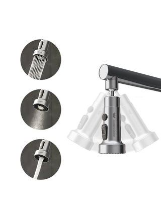 WaterScience Tap Extension for Kitchen Sink 3 Flow Modes Flexible Faucet Extender for Taps Aerators for Water Tap Upto 80 Water Saving Wide - pzsku/ZB00BA726FDAC49076B04Z/45/1746617911/895b81f5-439f-4d19-b8c0-15c3fe6ef09a