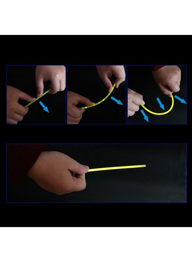 ECVV ECVV 100-Pack Glow Sticks for Kids - Colorful, Long-Lasting & Non-Toxic Fluorescent Light Sticks Perfect for Parties, Concerts & More - Image 5