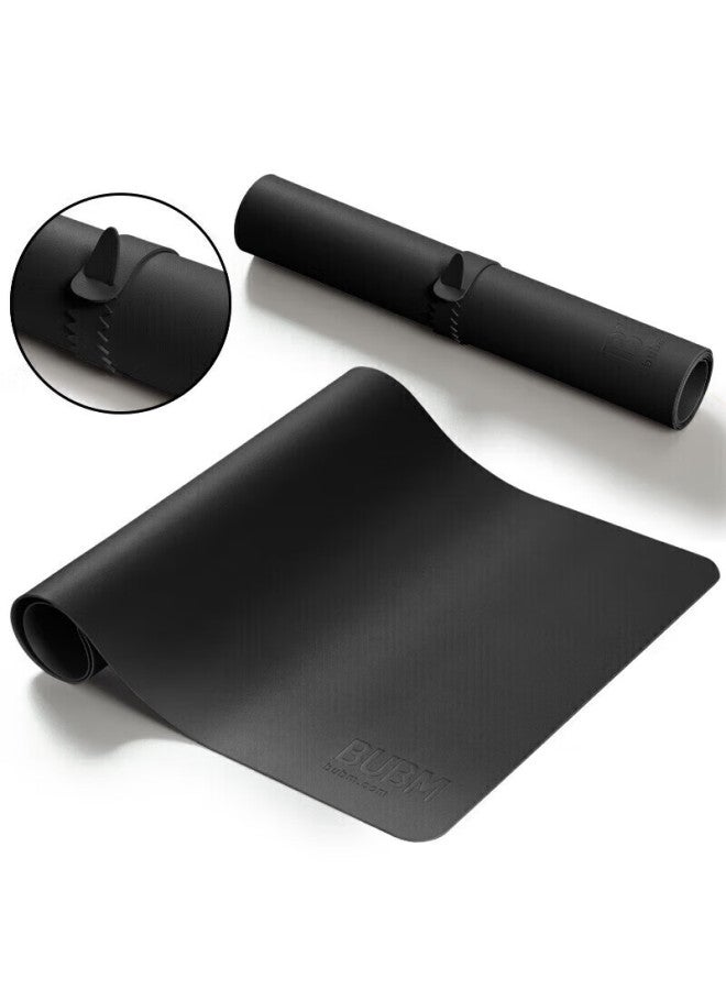 BUBM Biyoumei Mouse Pad, Extra Large Office Desk Mat, Laptop Pad, Keyboard Mat, Office Writing Desk Pad, Gaming Home Mat, Waterproof, 100*50cm, Double-sided Black - Image 1