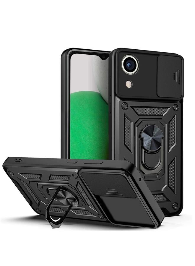 S-TOP Case For Samsung Galaxy A03 Core Sliding Camera Cover Design TPU+PC Phone Case - Image 1