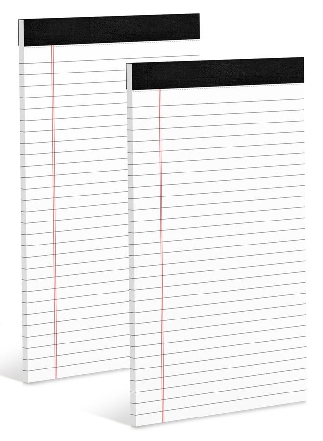 Aidunmis Legal Pads 8.5 x 11 White Note Pads 8.5 x 11 In 2 Pack Notepads 8.5 x 11 Writing Pads of Paper 8.5 x 11 Legal Notepads Wide Ruled White Lined Paper Pads 8.5 x 11 30 Sheets Per Legal Note Pads 8.5 x 11 - Image 1