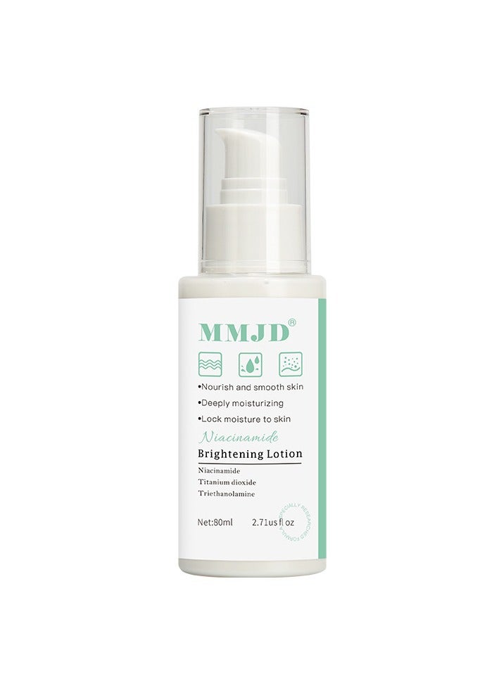 MMJD Hydrating, Moisturizing and Brightening Niacinamide Essence Milk 80ml - Image 1