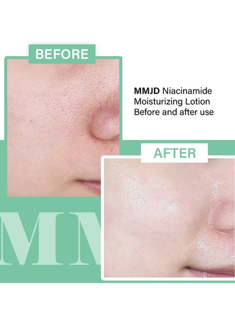 MMJD Hydrating, Moisturizing and Brightening Niacinamide Essence Milk 80ml - Image 4