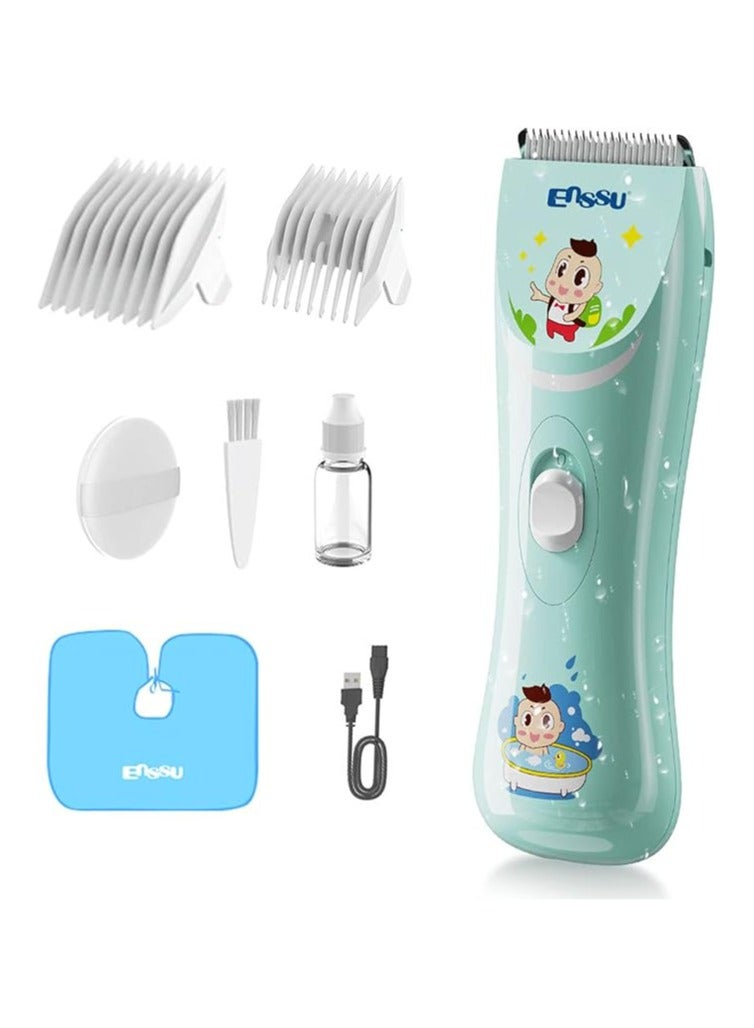 general Baby Hair Clippers, Lower Noise Haircut Trimmers for Children with Autism and Sensory Sensitivity, Babies Infant Kids Waterproof Hair Cutting Kits - Image 1