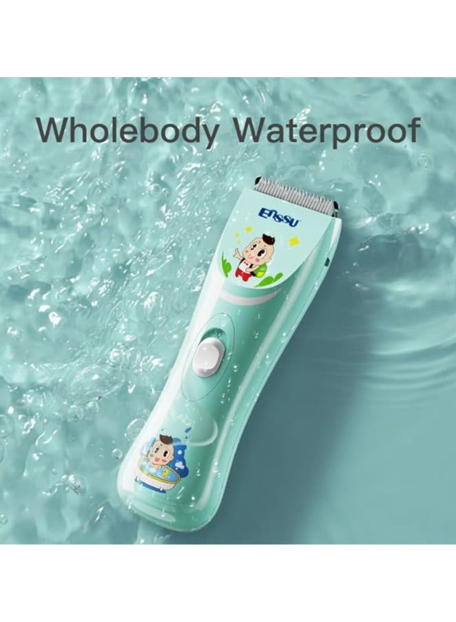 general Baby Hair Clippers, Lower Noise Haircut Trimmers for Children with Autism and Sensory Sensitivity, Babies Infant Kids Waterproof Hair Cutting Kits - Image 3