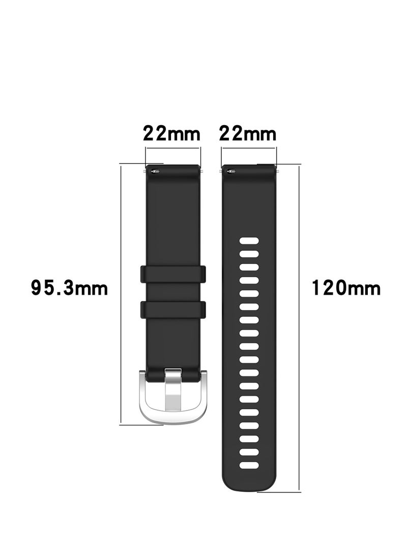 22mm Strap for Xiaomi Mi Watch2 Pro/S3/Honorwatch4 Pro Series Replacement Bracelet Strap for Xiaomi Wristband Accessories  - Image 4